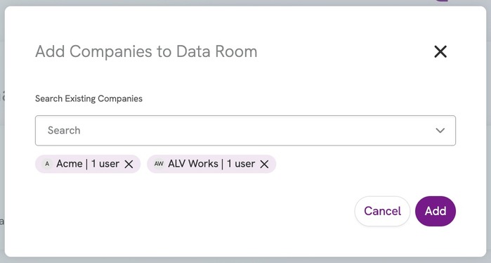 TS Data Rooms Add Company 10