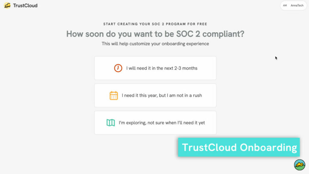 TrustCloud Onboarding