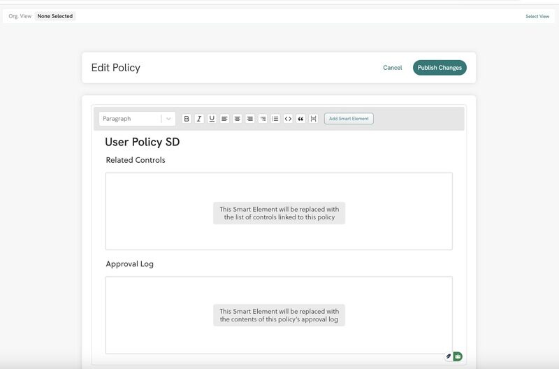 TO Add New Policy Publish
