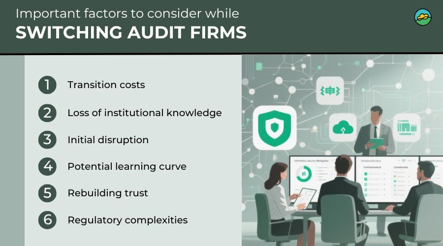 Important factors to consider while switching audit firms