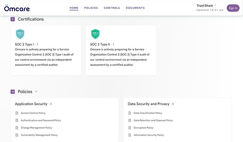 omcare trustshare