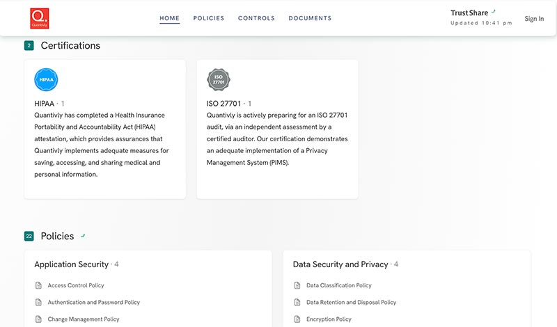 quantivly trustshare
