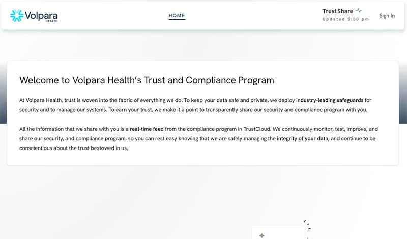 volpara trustshare
