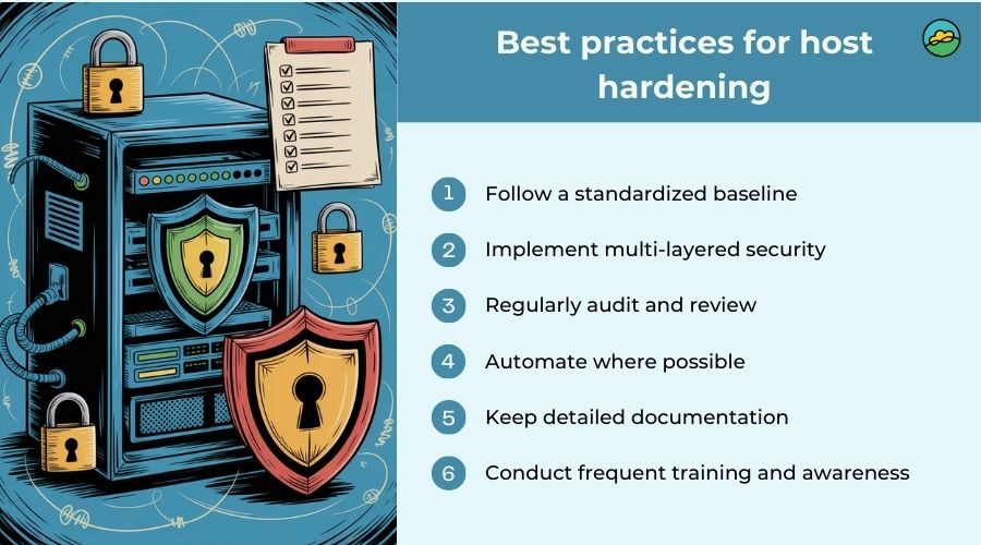Best practices for host hardening