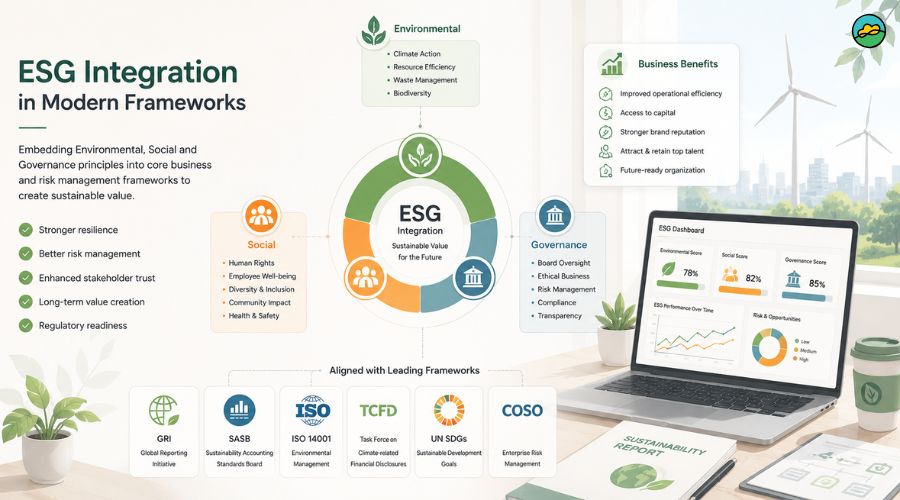 ESG integration in modern frameworks