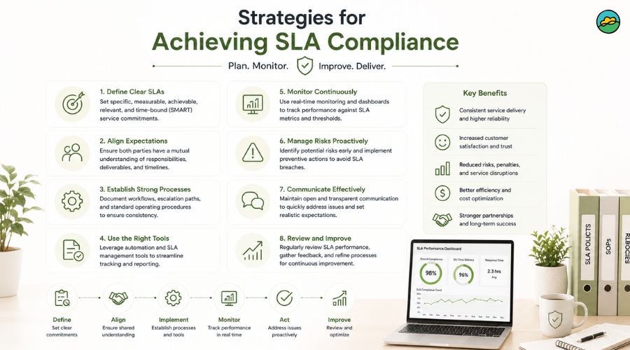 Strategies for achieving SLA compliance