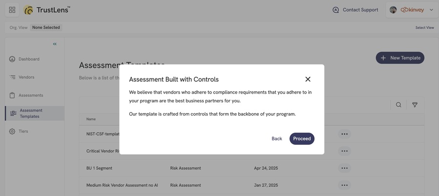 TL Assessment Built with Controls