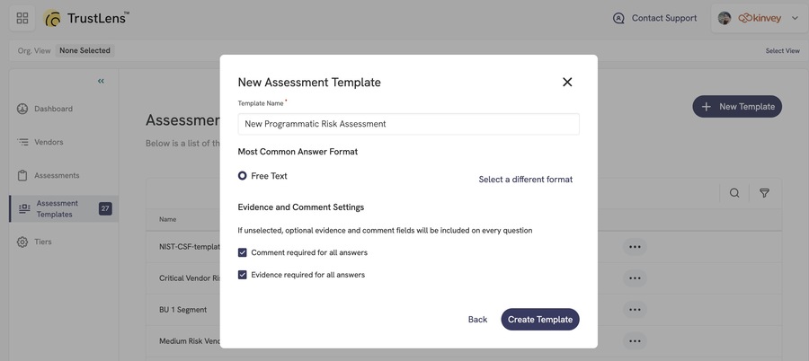 TL New Assessment Template