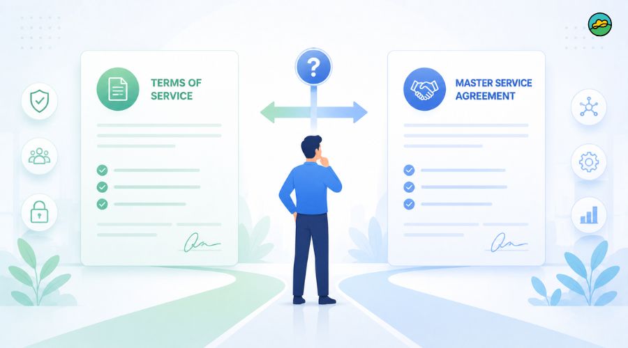 Choose the appropriate agreement for your needs