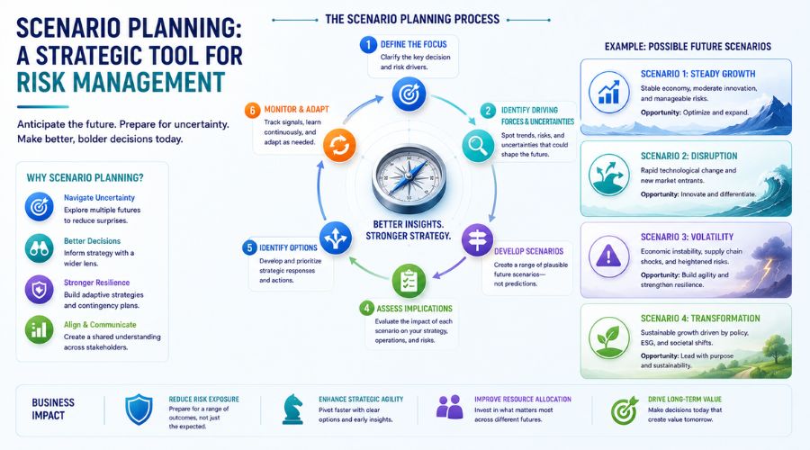 Scenario planning A strategic tool for risk management