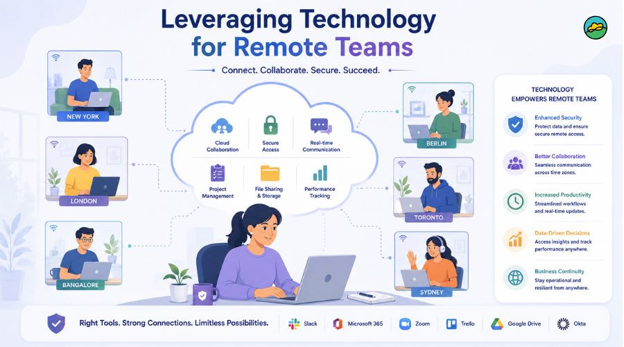 Leveraging technology for remote teams