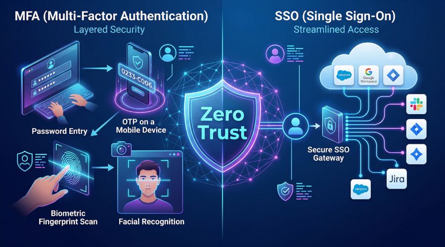 MFA vs. SSO Which identity solution best supports your zero-trust strategy